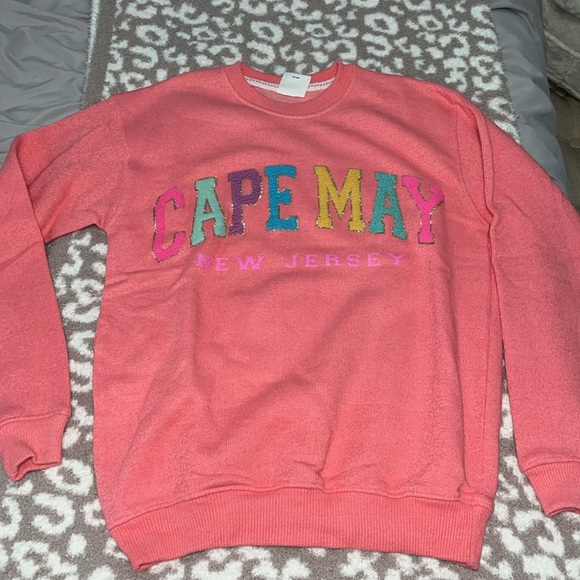 NWOT Cape May New Jersey Pastel Colored Sweatshirt - Picture 2 of 6